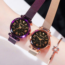 将图片加载到图库查看器,New STEVVEX Luxury Women Watches Magnetic Starry Sky Quartz Wristwatch Fashion Ladies Style Wrist Watch For Women and Girls
