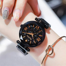 将图片加载到图库查看器,New STEVVEX Luxury Women Watches Magnetic Starry Sky Quartz Wristwatch Fashion Ladies Style Wrist Watch For Women and Girls