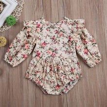 将图片加载到图库查看器,Toddler Infant Newborn Baby Girls Kids Long Butterfly Sleeve Romper Outfits Playsuit Jumpsuit