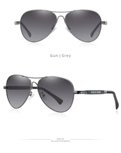 将图片加载到图库查看器,BARCUR Polarized Pilot Sunglasses for Men – Stylish Anti Blue Light UV400 Protection Gradient Mirror Lens Stainless Steel Trendy Frame – Fashion Aviator Sun Glasses for Men Ideal for Driving Travel Summer & Outdoor Activities