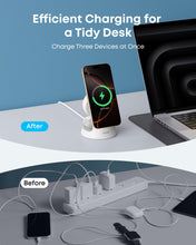 Load image into Gallery viewer, Anker MagGo Wireless Charging Station (3-in-1, Dock Stand)