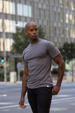 将图片加载到图库查看器,The Original Men's Bamboo Viscose/Organic Cotton Short Sleeve T-Shirt - Classic Cut
