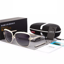 将图片加载到图库查看器,Luxury Polarized Ladies Woman Gradient Round Oversized Modern Sunglasses Brand oculos lunette de soleil femme