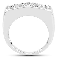 将图片加载到图库查看器,14K Yellow Gold Plated 0.19 Carat Genuine White Diamond .925 Sterling Silver Ring