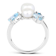 Load image into Gallery viewer, 4.96 Carat Genuine Multi Stones .925 Sterling Silver Ring