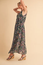 将图片加载到图库查看器,Printed V-Neck Frill Tiered Cami Comfortable Dress For Women – Playful, Feminine & Fun for Summer Days