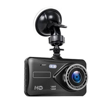 Load image into Gallery viewer, A6T 4-Inch 170° Wide Angle Full HD 1080P Car DVR Dual Lens Dash Cam Rear View Camera Video Recorder with Touch Screen