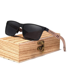 将图片加载到图库查看器,Luxury Bamboo Wood Design Polarized Elegant High Quality Men Sunglasses Mirror Lens Handmade Fashion UV400 Eyewear Accessories