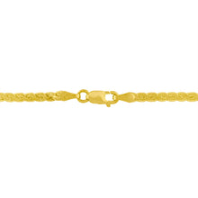 将图片加载到图库查看器,14K Yellow and White Gold 1/4 Cttw Princess Cut Diamond Channel-Set “V†Shape 18" Pendant Necklace (H-I Color, SI2-I1 Clarity)
