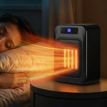 将图片加载到图库查看器,Space Heater for Indoor Use – 1500W Ceramic with Remote & Timer