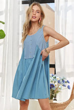 Load image into Gallery viewer, New Summer Decorative Button Sleeveless Babydoll Dress For Women β Flowy & Feminine, Trendy, Stylish, Fashionable, Summer Dress