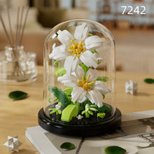 Load image into Gallery viewer, DIY Flower Building Blocks Set - Romantic Proposal Decor, Desktop Ornament & Puzzle Toy, Perfect Birthday Gift Ramadan Mubarak
