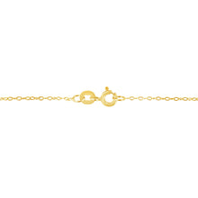 Load image into Gallery viewer, 14K Yellow Gold 1/2 Cttw Martini Set Lab Grown Yellow Diamond Solitaire 18" Pendant Necklace (Yellow Color, VS2-SI1 Clarity)