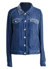 Load image into Gallery viewer, Casual Button-Up Long Sleeve Jacket with Chest Pockets and Relaxed Fit