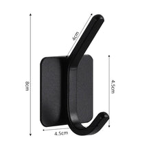 Load image into Gallery viewer, Adhesive Wall Hooks Mounted Door Key Cloth Coat Bathroom Robe Hanger Kitchen Hardware Rack Shelf Bag Hook Organizer For Hanging Bathroom Toilet Sticky Hook