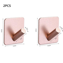 Load image into Gallery viewer, Adhesive Wall Hooks Mounted Door Key Cloth Coat Bathroom Robe Hanger Kitchen Hardware Rack Shelf Bag Hook Organizer For Hanging Bathroom Toilet Sticky Hook