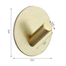 Load image into Gallery viewer, Adhesive Wall Hooks Mounted Door Key Cloth Coat Bathroom Robe Hanger Kitchen Hardware Rack Shelf Bag Hook Organizer For Hanging Bathroom Toilet Sticky Hook