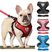 Load image into Gallery viewer, Adjustable Dog Harness No-Pull Pet Harness Soft Padded Dog Vest Reflective No-Choke Pet Vest With Easy Control Handle