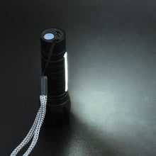 Load image into Gallery viewer, Adjustable Rechargeable LED USB Portable Focus Light Zoomable LED Tactical Flashlight High Lumens Zoomable Waterproof Flashlight Mini Torch For Camping Hiking