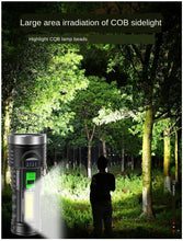 Load image into Gallery viewer, Adjustable Rechargeable Strong Mini Pocket Sized Flashlight LED Multifunctional High Lumen Light Ultra-bright Portable Flashlights Outdoor Waterproof Flashlight For Running Walking