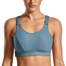 Load image into Gallery viewer, Adjustable Woman Modern Sports Bra Sportswear Crop Top Belt Zipper Yoga Running Comfortable Bras Push Up Gym Equipment