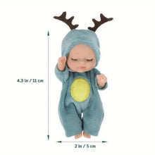Load image into Gallery viewer, Adorable 4.3" Reborn Doll - Mini Cute Sleeping Youngsters Series