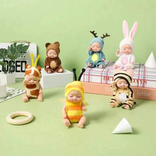 Load image into Gallery viewer, Adorable 4.3" Reborn Doll - Mini Cute Sleeping Youngsters Series