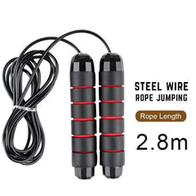 Load image into Gallery viewer, Adult Children Jump Skipping Rope With Non Slip Jumping Rope Sport Jump Rope Large Rubber Exercise Workout For Home Gym Flooring Non-Slip Oval Design Equipment For Workout Excercise And Fitness