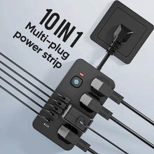 将图片加载到图库查看器,Advanced 10-in-1 Multi-Plug Power Strip