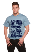 Load image into Gallery viewer, Adventure 1981 Men's Bamboo Viscose/Organic Cotton Short Sleeve Graphic T-Shirt