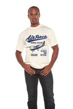 Load image into Gallery viewer, Air Force Men's Bamboo Viscose/Organic Cotton Short Sleeve Graphic T-Shirt