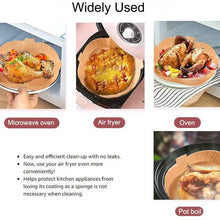 Load image into Gallery viewer, 100-Pack: Air Fryer Disposable Paper Liners