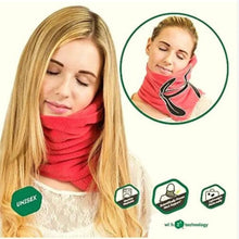 将图片加载到图库查看器,Airplane Car Neck Pillow Travel Comfy Sleep Orthopedic Cervical Pillow for Neck Pain V C Shape No Inflatable Back Pain Support Memory Foam Travel Car Neck Pillows Ease Fatigue Cushion Provides Full Neck and Chin Support. Compressible