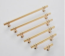 将图片加载到图库查看器,Aluminum Alloy Black Gold Door Handle Wardrobe Kitchen Cabinet Drawer Solid Handle Furniture Handle European Modern Hardware Modern Furniture Cupboard Door Drawer Handles