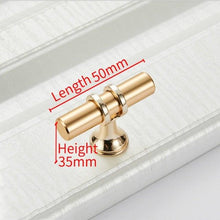 将图片加载到图库查看器,Aluminum Alloy Black Gold Door Handle Wardrobe Kitchen Cabinet Drawer Solid Handle Furniture Handle European Modern Hardware Modern Furniture Cupboard Door Drawer Handles
