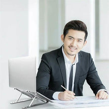 将图片加载到图库查看器,Aluminum Alloy Foldable Portable Laptop Stand