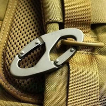 Load image into Gallery viewer, Aluminum Alloy Key Chain Ring Hook Holder Outdoor Calabash Keychain Camping