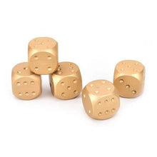 Load image into Gallery viewer, Aluminum Alloy Table Game Poker Games Dices Set with Storage Box