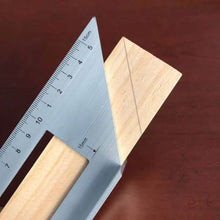 将图片加载到图库查看器,Aluminum Alloy Wooden Square Multifunction Ruler