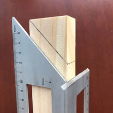 将图片加载到图库查看器,Aluminum Alloy Wooden Square Multifunction Ruler