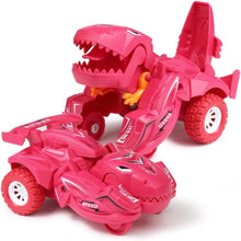 将图片加载到图库查看器,Amazing Transforming Dinosaur Car Deformation Toy