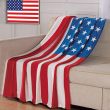 将图片加载到图库查看器,American Flag Ultra-Lush Oversized Throw Blanket