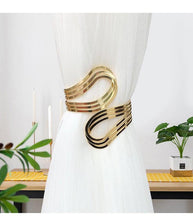 Load image into Gallery viewer, Angel's Wing Curtain Strap Modern Simple Curtain Clip Without Punching And Installation Of Metal Decorative Curtain Buckle Curtain Tiebacks Clips For Window Drapes Holdbacks Decorative Sheer Curtain Tiebacks For Girl' Room