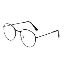 Load image into Gallery viewer, Anti Blue Light Glasses Computer Goggles Eye Protection For Men And Women Fashion Round Anti Blue Light Eyeglasses Reading Glasses Metal Spectacles For Men Women Eyewear Eyeglasses Frame Diopter 0 To 4.0