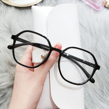 将图片加载到图库查看器,Anti-blue Light Women Men Reading Glasses Eyestrain Computer Reading TV Glasses Stylish Frame Anti Glasses Men And Women Retro Big Frame Myopia Eyeglasses Oversized Ladies Diopter Presbyopia Eyeglasses Frames +1.0 +1.5 +2.0 +2.5 +3.5 +4.0