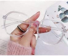 将图片加载到图库查看器,Anti-blue Light Women Men Reading Glasses Eyestrain Computer Reading TV Glasses Stylish Frame Anti Glasses Men And Women Retro Big Frame Myopia Eyeglasses Oversized Ladies Diopter Presbyopia Eyeglasses Frames +1.0 +1.5 +2.0 +2.5 +3.5 +4.0