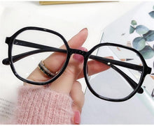将图片加载到图库查看器,Anti-blue Light Women Men Reading Glasses Eyestrain Computer Reading TV Glasses Stylish Frame Anti Glasses Men And Women Retro Big Frame Myopia Eyeglasses Oversized Ladies Diopter Presbyopia Eyeglasses Frames +1.0 +1.5 +2.0 +2.5 +3.5 +4.0