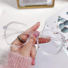 将图片加载到图库查看器,Anti-blue Light Women Men Reading Glasses Eyestrain Computer Reading TV Glasses Stylish Frame Anti Glasses Men And Women Retro Big Frame Myopia Eyeglasses Oversized Ladies Diopter Presbyopia Eyeglasses Frames +1.0 +1.5 +2.0 +2.5 +3.5 +4.0