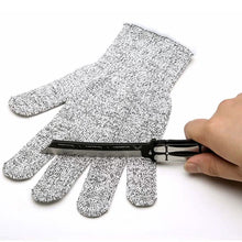 Load image into Gallery viewer, Anti-Cut Gloves 5 Grade Safety Cut Proof Stab Resistant Stainless Steel