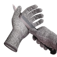 Load image into Gallery viewer, Anti-Cut Gloves 5 Grade Safety Cut Proof Stab Resistant Stainless Steel
